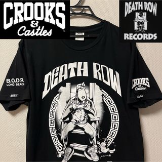 CROOKS&CASTLES × DeathRowRecords s/s Tee(Tシャツ/カットソー(半袖/袖なし))