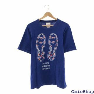 adidas アディダス トップス Tシャツ ロゴプリ ト ディース ブルー L(その他)