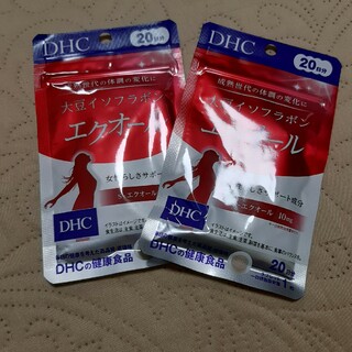 ディーエイチシー(DHC)の２袋　DHC 20日分 大豆イソフラボン エクオール(その他)