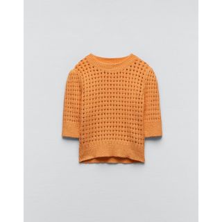 ザラ(ZARA)の【SALE】ZARA サマーニット　メッシュニット(ニット/セーター)