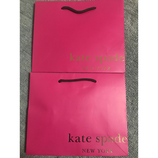 ケイトスペードニューヨーク(kate spade new york)のケイトスペード ニューヨーク 紙袋2枚セット ショッパー ショッピングバッグ(ショップ袋)