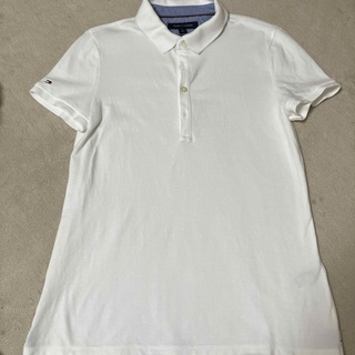 ホワイトポロシャツ(Tシャツ/カットソー(半袖/袖なし))