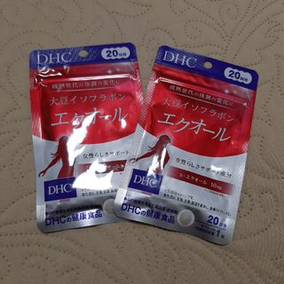 ディーエイチシー(DHC)の2袋　DHC 20日分 大豆イソフラボン エクオール(その他)