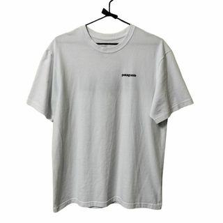 パタゴニア(patagonia)の【中古】patagonia M’s Fitz Roy Tee メンズM 白(Tシャツ/カットソー(半袖/袖なし))