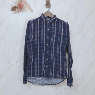 バックナンバー(BACK NUMBER)の【S】 バックナンバー BACK NUMBER シャツ チェック 長袖(シャツ)