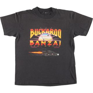 古着 80年代 BUCKAROO BANZAI バカルーバンザイの8次元ギャラクシー 映画 ムービーTシャツ メンズS ヴィンテージ /eaa454116(Tシャツ/カットソー(半袖/袖なし))