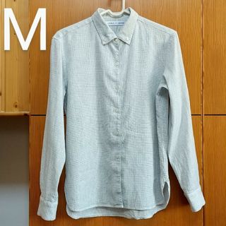 ユニクロ(UNIQLO)のユニクロ 長袖シャツ ルメール 麻綿 M(シャツ/ブラウス(長袖/七分))