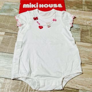 ミキハウス(mikihouse)のミキハウス　ロンパース　80(ロンパース)