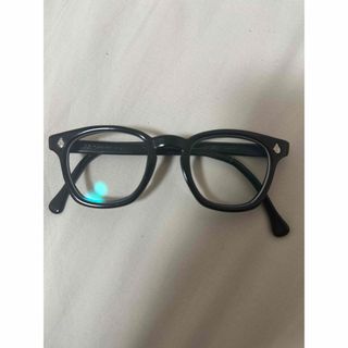 希少 american optical 46-22 black(サングラス/メガネ)