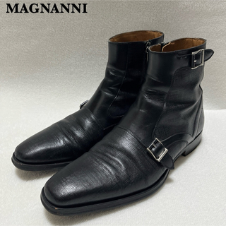 MAGNANNI - 【美品】高級 MAGNANNI マグナーニ サイドジップ ブーツ 39