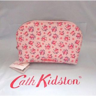 キャスキッドソン(Cath Kidston)の【新品未使用】キャスキッドソン メイクアップポーチ ハンプトンローズ 花柄(ポーチ)