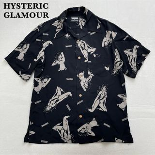 ヒステリックグラマー(HYSTERIC GLAMOUR)の【極美品】HYSTERICGLAMOUR ヒステリックグラマー 総柄 開襟シャツ(シャツ)