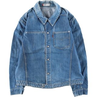 リーバイス(Levi's)の古着 00年代 リーバイス Levi's ENGINEERED JEANS ユーロモデル デニムジャケット メンズXL /eaa453524(Gジャン/デニムジャケット)