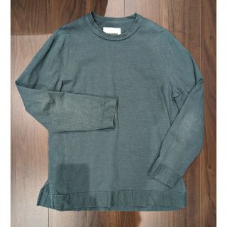 ジルサンダー(Jil Sander)のJIL SANDER ジルサンダー ロンT ロングスリーブ グリーン Sサイズ(Tシャツ/カットソー(七分/長袖))