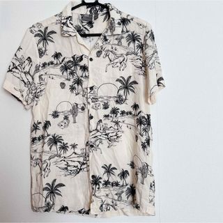 エイソス(asos)のpm516.13 asos  アロハシャツ オープンカラー 半袖 総柄 ブラウス(シャツ)