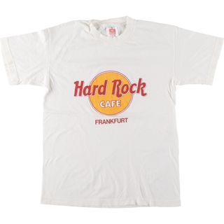 ヘインズ(Hanes)の古着 ヘインズ Hanes HARD ROCK CAFE ハードロックカフェ アドバタイジングTシャツ メンズM ヴィンテージ /eaa452698(Tシャツ/カットソー(半袖/袖なし))