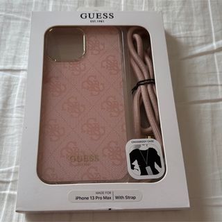 ゲス(GUESS)のゲス　GUESS iPhone13 pro Max ケータイケース　新品(iPhoneケース)