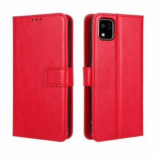 【新着商品】For かんたんスマホ3 A205KC 手帳型 ケース カバー Fo(その他)