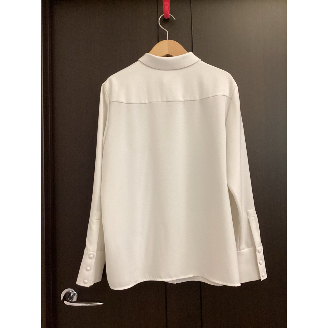 Theory luxe - theory luxe 22SS ボウタイブラウス アイボリー Theory luxe - theory luxe 22SS ボウタイブラウス アイボリー