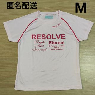 半袖Ｔシャツ　Мサイズ　薄いピンク(Tシャツ(半袖/袖なし))