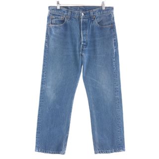 リーバイス(Levi's)の古着 90年代 リーバイス Levi's 501 ストレートデニムパンツ USA製 メンズw33 ヴィンテージ /eaa391825(デニム/ジーンズ)