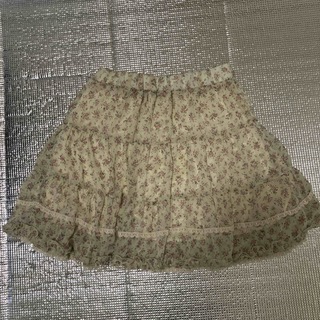 オリーブデオリーブ(OLIVEdesOLIVE)のスカート　オリーブデオリーブ　スカート　花柄スカート(ミニスカート)