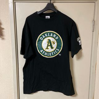 サッポロ(サッポロ)のアスレチックス　Tシャツ　XL(Tシャツ/カットソー(半袖/袖なし))