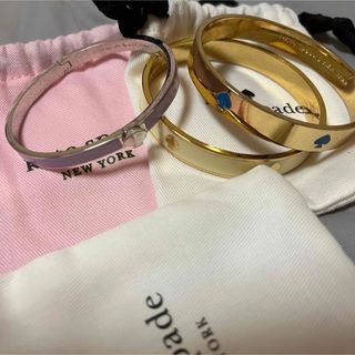 kate spade new york - kate spade ケイトスペード バングル ピアス USED品