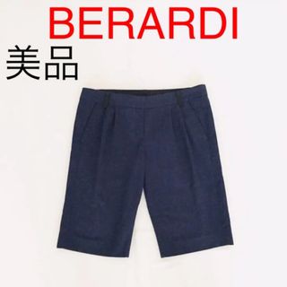 アントニオベラルディ(ANTONIO BERARDI)の【美品】BERARDI コットンハーフパンツ(ハーフパンツ)