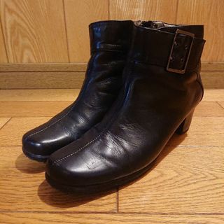 GroB,,Kaufman ブーツ BLACK 24.5cm EEE 3E(ブーツ)