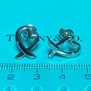 ティファニー(Tiffany & Co.)のティファニー PT950 ラビングハート パロマ・ピカソ プラチナ ピアス(ピアス)