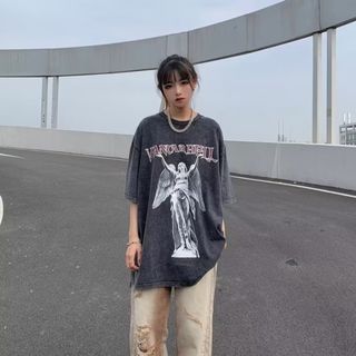 【人気】Tシャツ　メンズ　レディース　半袖　人気　ｙ２ｋ　レトロ　ユニセックス(Tシャツ(半袖/袖なし))