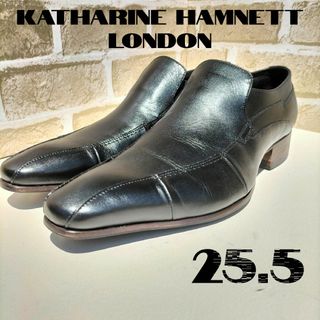 キャサリンハムネット(KATHARINE HAMNETT)のキャサリンハムネットロンドン　ロングノーズスリッポン　25.5cm(ドレス/ビジネス)