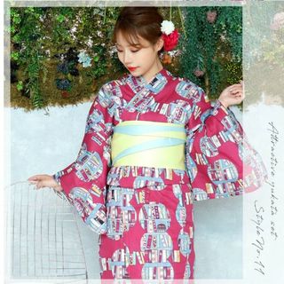 新品 浴衣 お祭り 花火大会 和服 和装 夏祭り　単品　猫(浴衣)