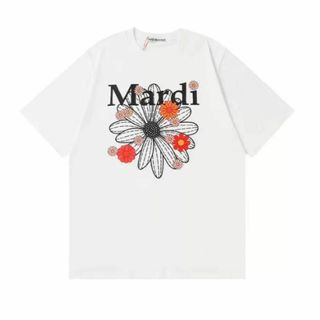 Mardi Mercredi Tシャツ マルディメクルディ半袖 ホワイトブラック(Tシャツ(半袖/袖なし))