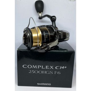 シマノ(SHIMANO)の【超美品】シマノ コンプレックスCl4 2500HGS F6 ZPIノブ付(リール)