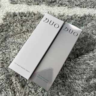 デュオ(DUO)のDUO ザ ウォッシュ ブラックリペア 27g &薬用バリアレスキュー　45ml(洗顔料)