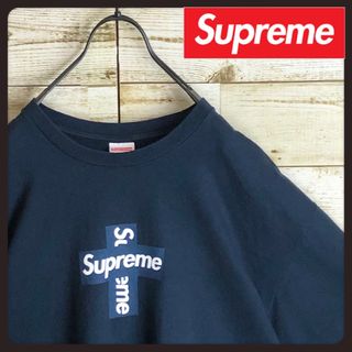 シュプリーム(Supreme)の即完売 Supreme シュプリーム tシャツ クロスボックスロゴ入り(Tシャツ/カットソー(半袖/袖なし))