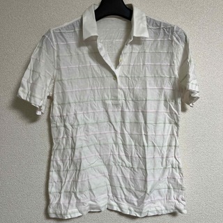 シャツ　半袖　日本製(ポロシャツ)
