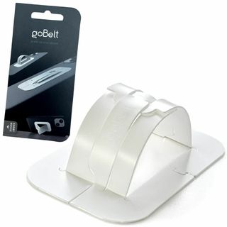 【色: ホワイト】スマホリング goBelt C1 白 薄型 1mm ワイヤレス(その他)