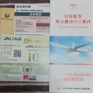 ジャル(ニホンコウクウ)(JAL(日本航空))のJAL株主割引券(ショッピング)