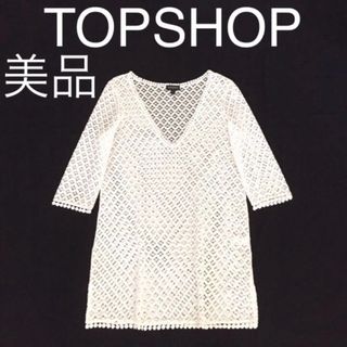 トップショップ(TOPSHOP)の【美品】TOPSHOP レースブラウス(シャツ/ブラウス(長袖/七分))