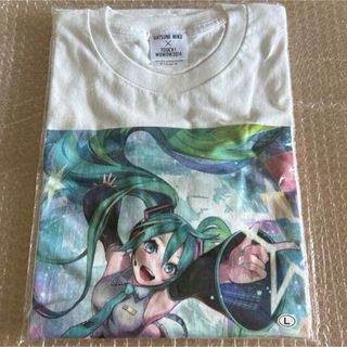 初音ミク TOUCH！WOWOW2014 Tシャツ L wowow 2014