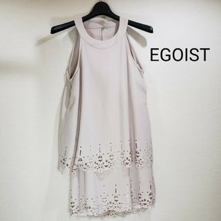 エゴイスト(EGOIST)のエゴイスト　ホルダーネック　セクシー　ワンピース　ドレス　タイト　細見え(ひざ丈ワンピース)