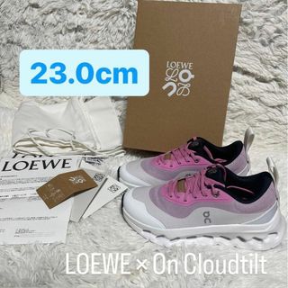 ロエベ(LOEWE)のロエベ × オン クラウドティルト2.0 "ピンク/ホワイト" 23.0cm(スニーカー)