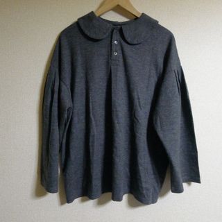 ネストローブ(nest Robe)のnest Robe ネストローブ ウールミルドジャージ 丸襟プルオーバー (シャツ/ブラウス(長袖/七分))