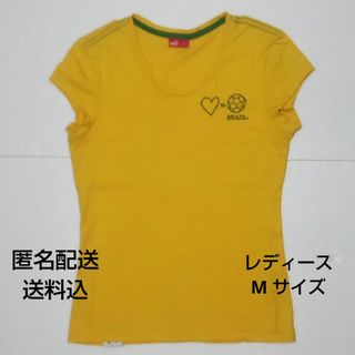 プーマ(PUMA)のプーマ Tシャツ レディース M★ブラジルカラー(Tシャツ(半袖/袖なし))