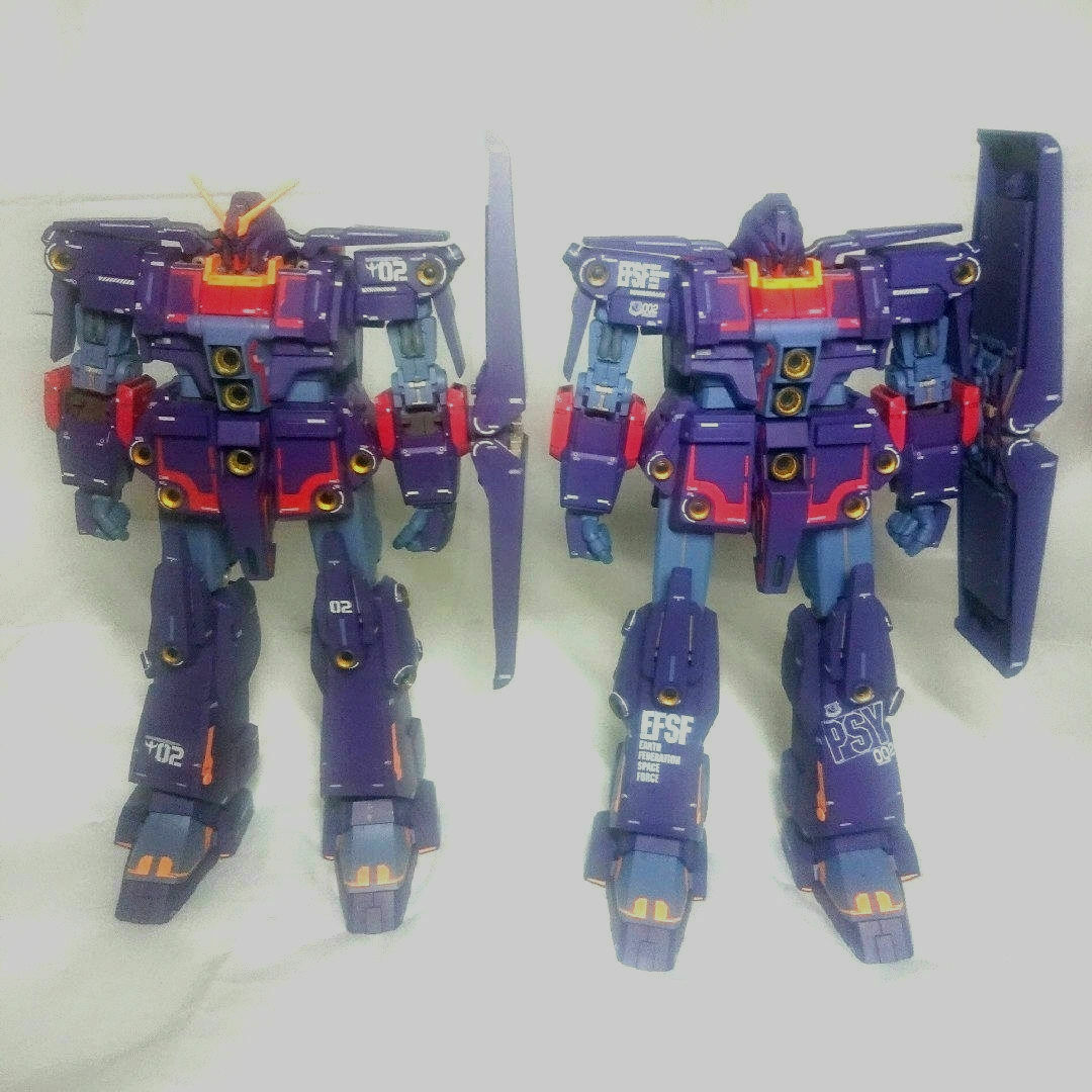 メタルコンポジットサイコガンダムMk-Ⅱ箱なし現状品2体セットの メタルコンポジットサイコガンダムMk-Ⅱ箱なし現状品2体セットの