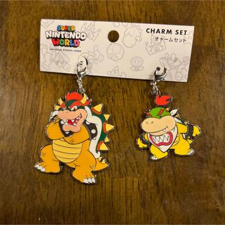USJ限定　クッパ　クッパJr. チャームセット　マリオ　ニンテンドーワールド(キャラクターグッズ)