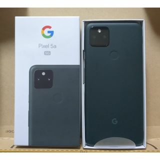 グーグルピクセル(Google Pixel)の新品未使用 Google Pixel 5a 5G モストリーブラック 128GB(スマートフォン本体)